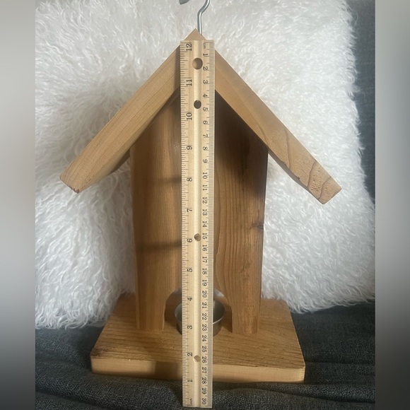 🎉HP🎉Cedar Oriole Feeder, Handmade with hook and metal jelly holder. - Picture 11 of 16